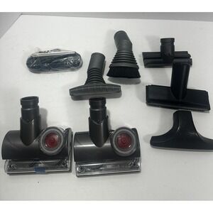 Dyson Genuine Tangle Free Turbine & Multi-Angle Brush Lot of 7 Attachments